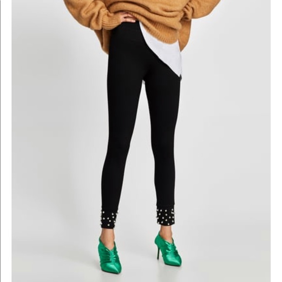 Pearl leggings zara Clearance